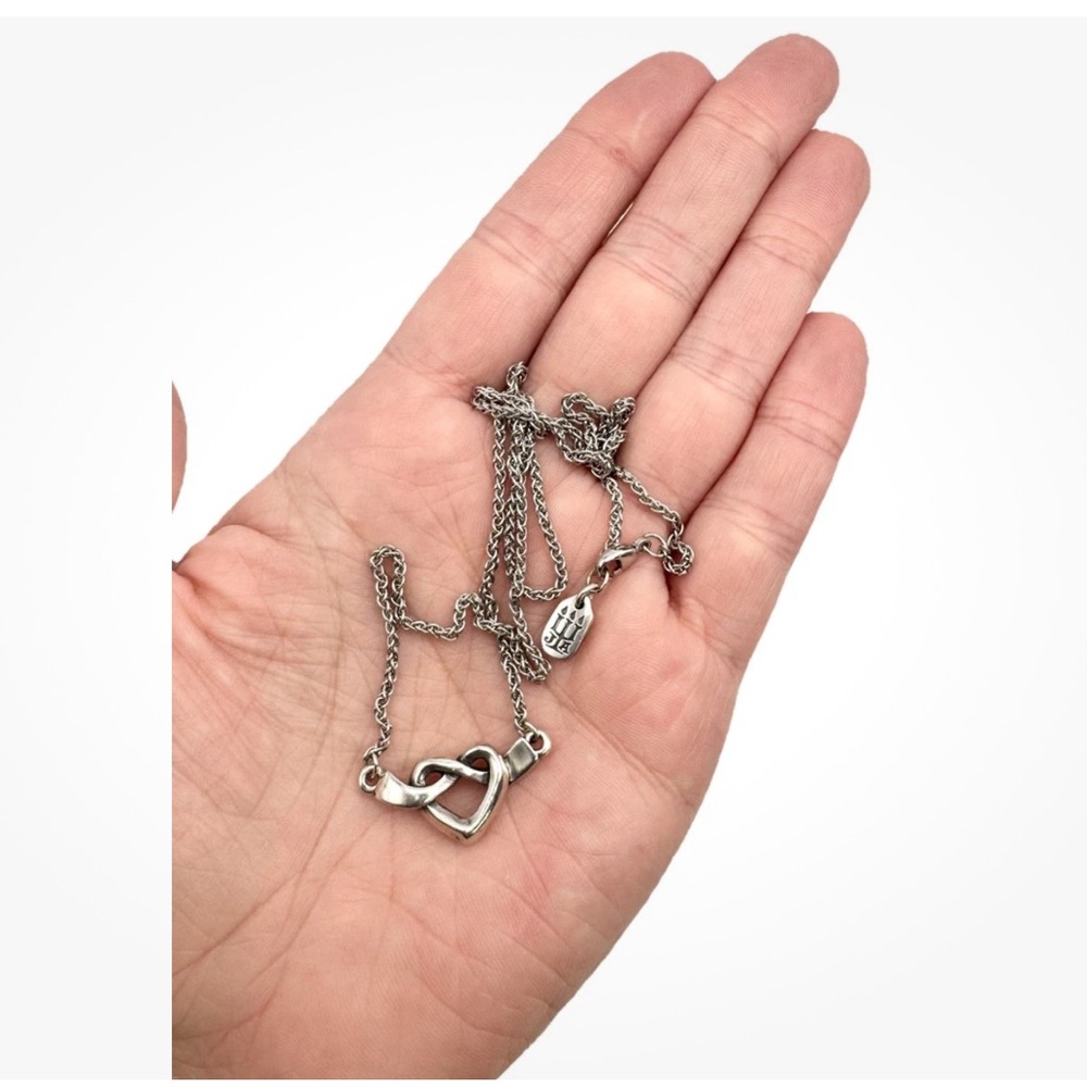 Silver Heart Pendant Necklace
